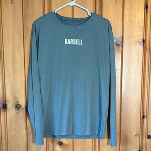 Barbell Apparel | Long-sleeve | Medium | Color Gray | Old Model, No Longer Sold